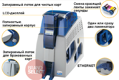 Купить Принтер пластиковых карт Datacard SP75 Plus